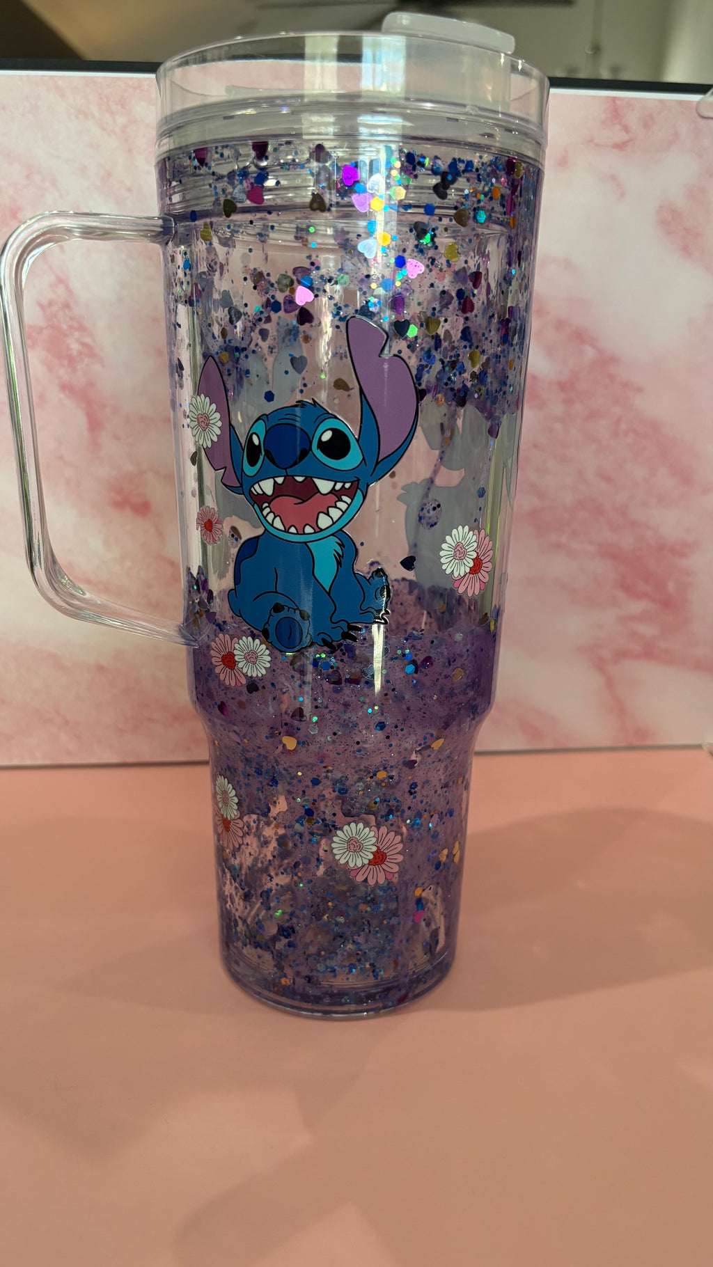 40oz Snow Globe Tumbler