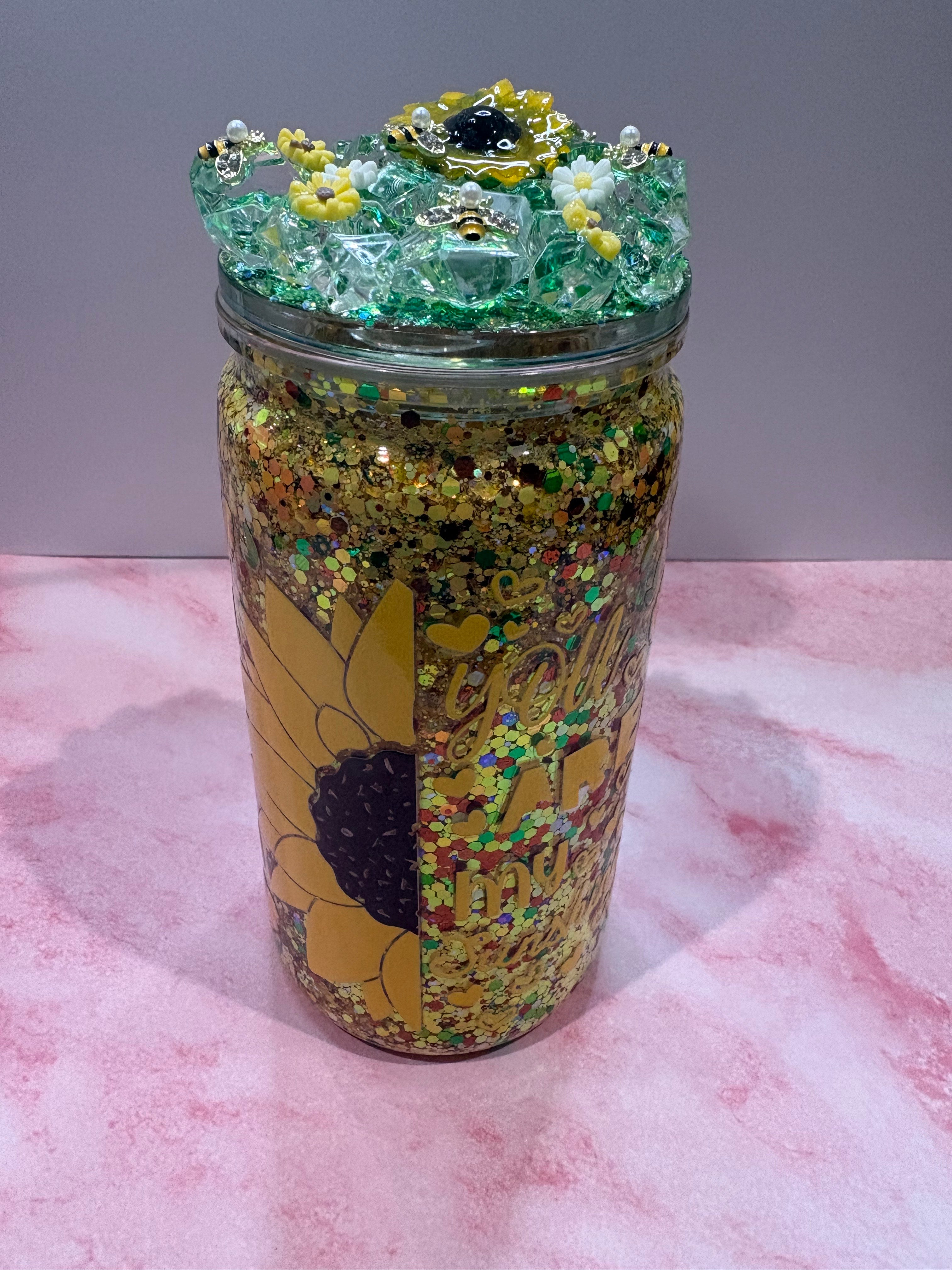 24oz Snow Globe Tumbler